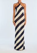 Navy/Eggshell