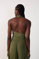 Halter Neck Sleeveless Top
