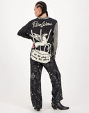 BAILEY STRAIGHT LEG PANTS - BLACK MAGIC