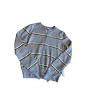 STRIPED JACQUARD CARDIGAN