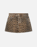 90'S LEOPARD MINI SKIRT