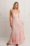 IN THE SKY MAXI SLIP DRESS
