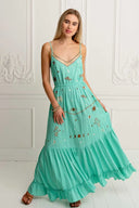 STELLAR MAXI SLIP DRESS
