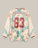 LIV LONG PRINTED CARDIGAN
