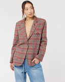LINDA TARTAN JACKET - TIGER