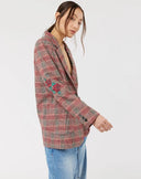 LINDA TARTAN JACKET - TIGER