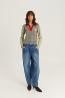 MILLIE POLO KNIT SHIRT