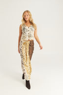 LUNA TIE FRONT SKIRT