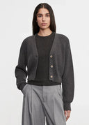 CHUNKY COTTON-CASHMERE CARDIGAN