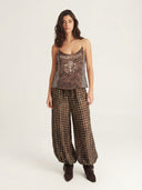 ADLINE CORSET TANK TOP