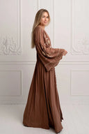 MOCHA CHIP GOWN DRESS