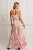 IN THE SKY MAXI SLIP DRESS