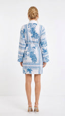 BUNGALOW BLUE SHORT ROBE