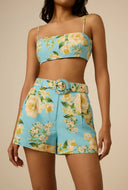 AJIA BELTED SHORTS