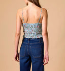 CASSIE TOP - LUNA FLORA PRINT