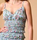 CASSIE TOP - LUNA FLORA PRINT
