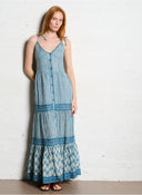 MEDITERRANEAN STRIPES CRISTINA DRESS