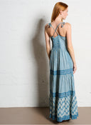 MEDITERRANEAN STRIPES CRISTINA DRESS