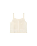 VINTAGE LACE CONSTANZA TOP - COQUILLAGE