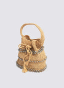 CRYSTAL BUCKET BAG