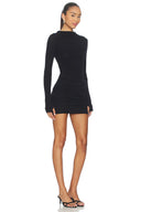CASHMERE TWIST MINI DRESS