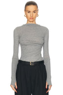 CASHMERE TWIST TOP