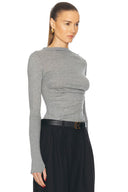 CASHMERE TWIST TOP