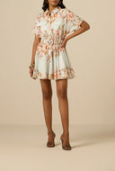 EZRA BELTED SHORT DRESS