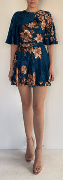 ASHI RUCHED WAIST MINI DRESS