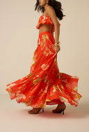 HIBI PINTUCK MAXI SKIRT