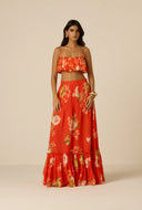 HIBI PINTUCK MAXI SKIRT