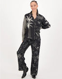 BAILEY STRAIGHT LEG PANTS - BLACK MAGIC