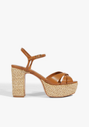 KEEFA RAFIA PLATFORM SANDAL