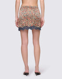 ALEXIA SLIP SKIRT - FRUIT PUNCH