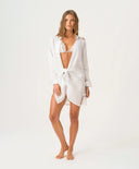 LACE MILLIE LINEN COVER UP
