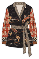 LUCIA KIMONO BELTED JACKE