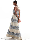 NEMESIS LINEN SARDINE DRESS