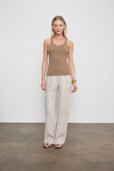 Military Rib Slim Tank