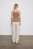 Military Rib Slim Tank