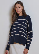 Boxy Breton Stripe Crew