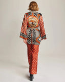 LUCIA KIMONO BELTED JACKET - RODEO