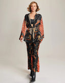 LUCIA KIMONO BELTED JACKET - RODEO