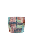 RHYS BANDEAU - OASIS PATCHWORK