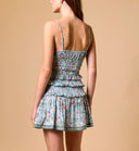 SAYLOR MINI SKIRT - LUNA FLORA PRINT