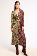 ELIZA DRESS in Firefly Mix