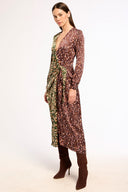 ELIZA DRESS in Firefly Mix