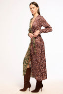 ELIZA DRESS in Firefly Mix