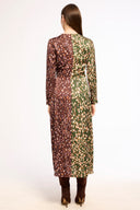 ELIZA DRESS in Firefly Mix