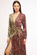 ELIZA DRESS in Firefly Mix