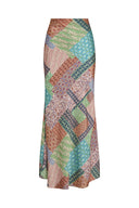 SIENNA SKIRT - OASIS PATCHWORK